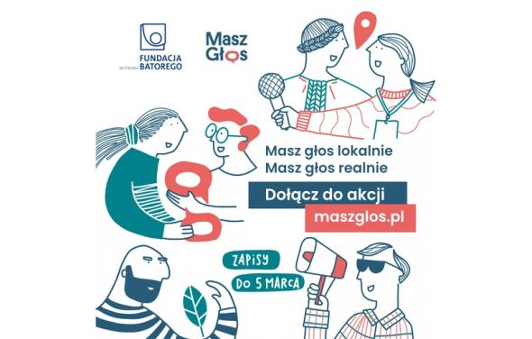 Nabór do ogólnopolskiej akcji Masz Głos Fundacji Batorego