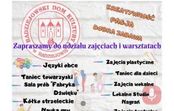 Radziejowski Dom Kultury - oferta 2020 - Zapraszamy