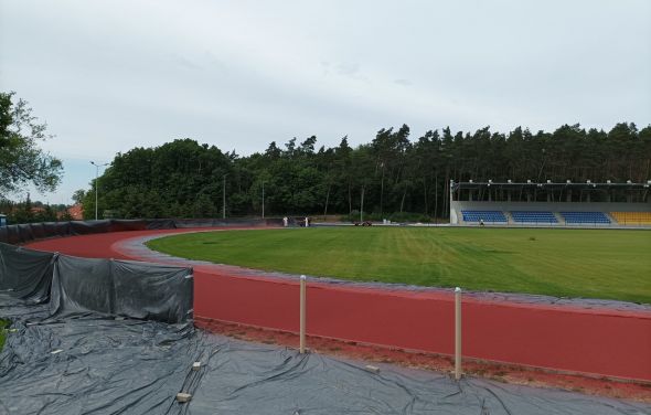 Przebudowa stadionu w Miejskim Ośrodku Sportu i Rekreacji w Radziejowie