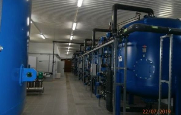 Budowa nowej stacji uzdatniania wody dla miasta