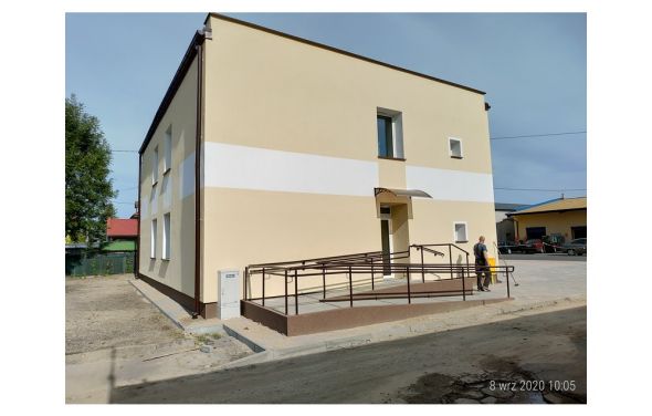  Gmina Miasto Radziejów przedstawia zdjęcia z prac w budynku przy ul. Rolniczej