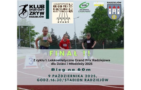 FINAŁ Lekkoatletycznego Grand Prix Radziejowa dla Dzieci i Młodzieży 2025