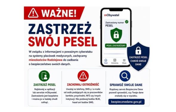 Zastrzeż swój numer PESEL