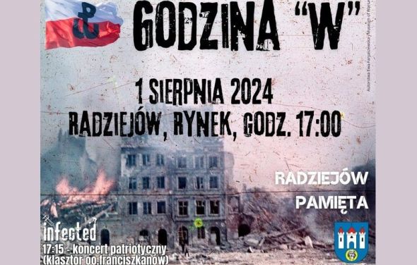 Godzina „W” -  80 lecie wybuchu powstania warszawskiego