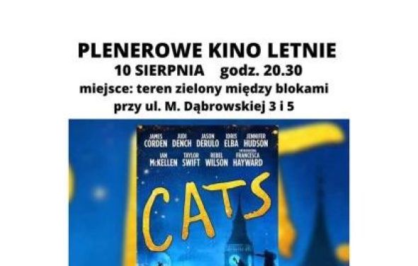 Plenerowe Kino Letnie – 10 sierpnia