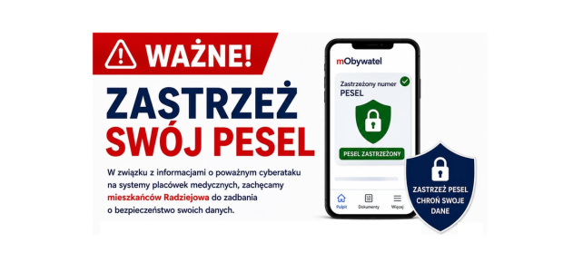 Zastrzeż swój numer PESEL